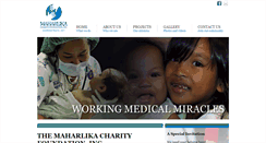 Desktop Screenshot of maharlikafoundation.org